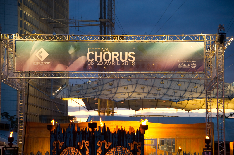 Festival Chorus_Parvis de la Defense © Lionel Urman / BestImage.